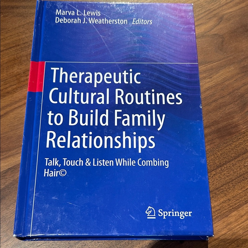 Therapeutic Cultural Routines Book By Springer